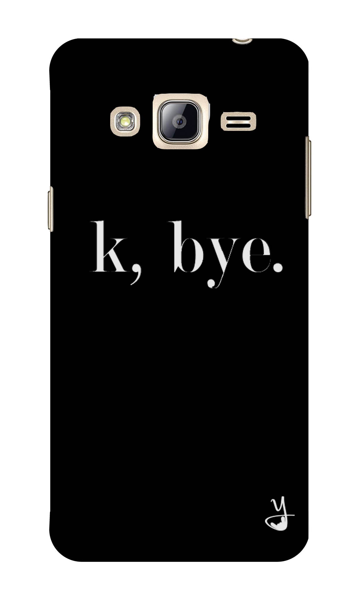 K BYE black for Samsung Galaxy J3 2016