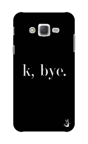 K BYE black for Samsung Galaxy J7