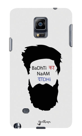 THE Beard Edition WHITE for SAMSUNG GALAXY NOTE 4