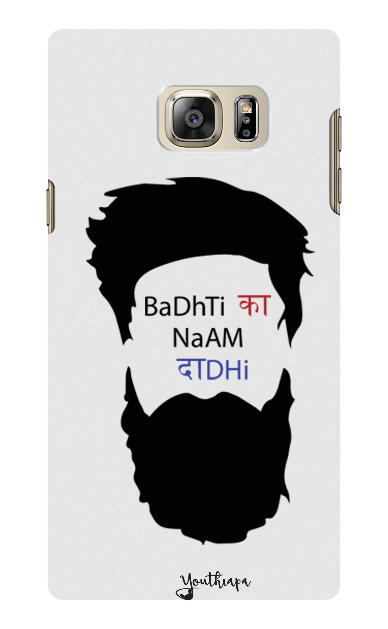 THE Beard Edition WHITE for SAMSUNG GALAXY NOTE 5