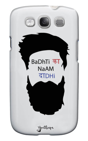 The Beard Edition WHITE for SAMSUNG GALAXY S3