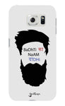 The Beard Edition WHITE for SAMSUNG GALAXY S6