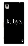 K BYE  black for Sony Xperia M4 Aqua