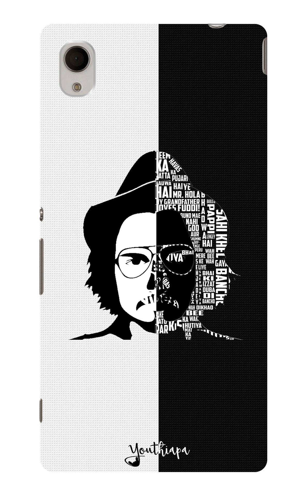 Dialogue Bazi B&W Edition for Sony Xperia M4 Aqua