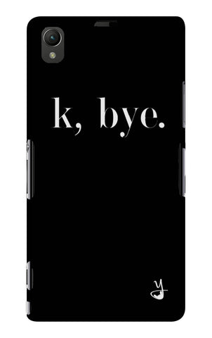 K BYE black for Sony Xperia Z1
