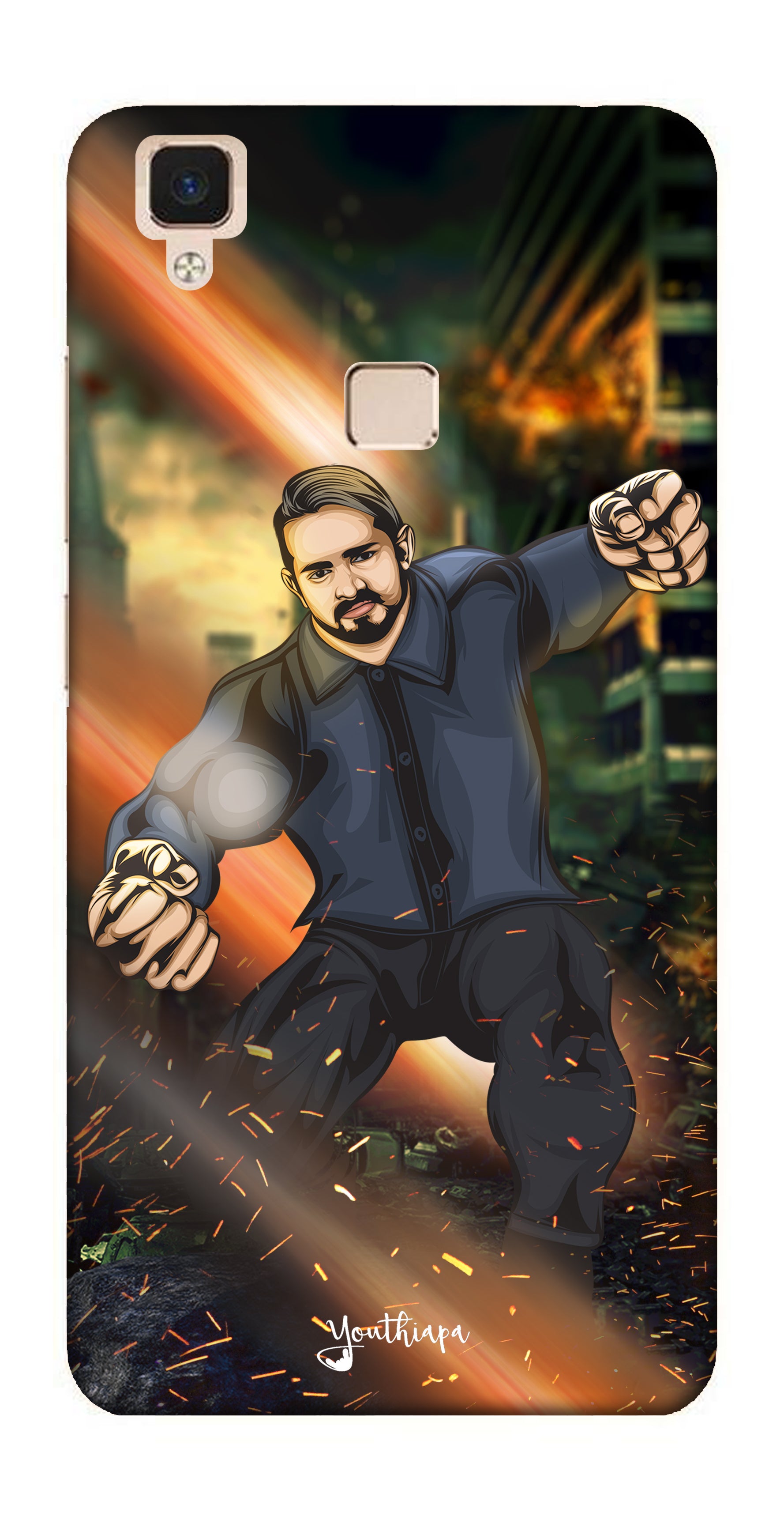 Angry Master Ji Saste Avengers Edition for Vivo V3 Max