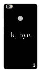 K BYE black for Xiaomi mi Max