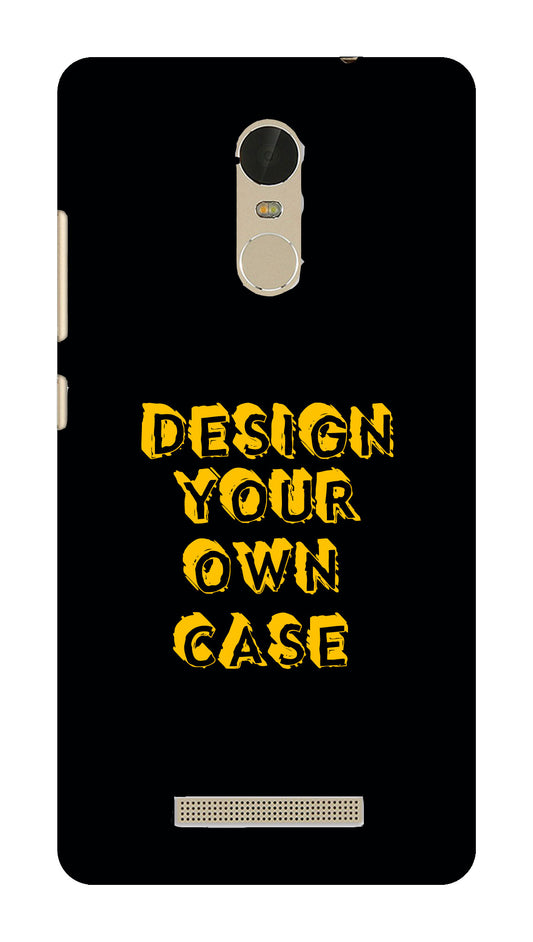 Design Your Own Case for XIAOMI  REDMI NOTE 3