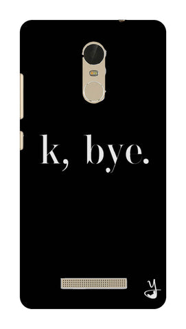 K BYE black for Xiaomi Redmi Note 3