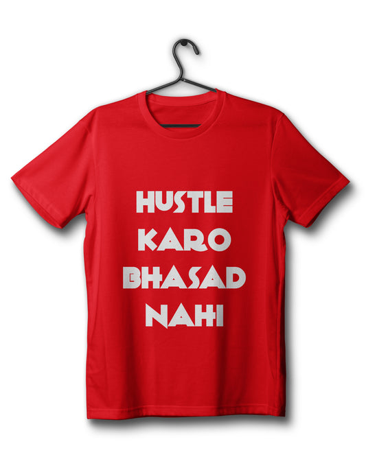 The Hustle Bhasad Tee - Red