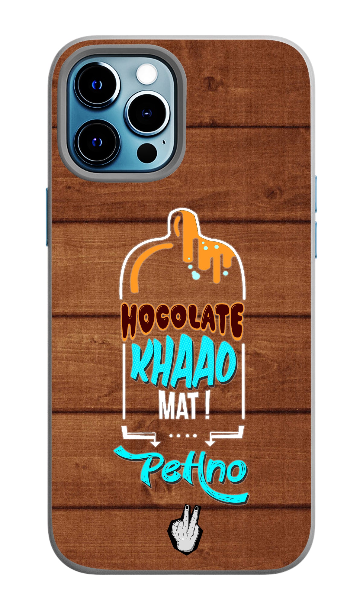 Sameer's Hocolate Wooden Edition for Apple I Phone 12 Pro