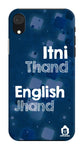 English Vinglish Edition for Apple I Phone XR