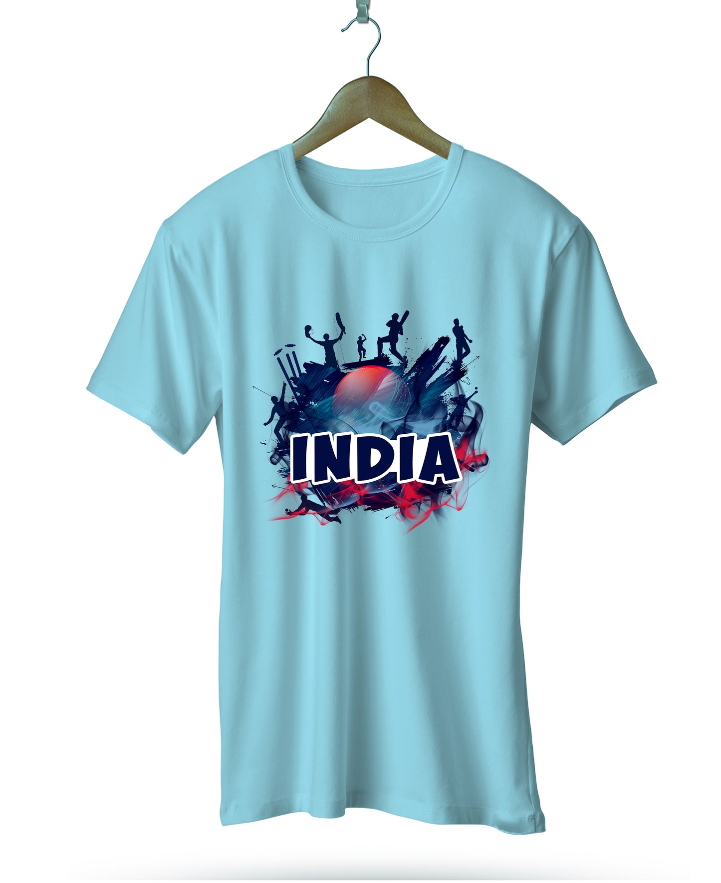 India Edition Tee - Cyan